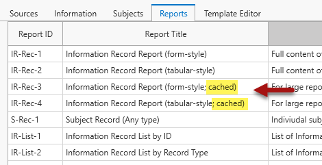 Report Layout Types